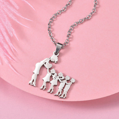 Collar de madre e hijos