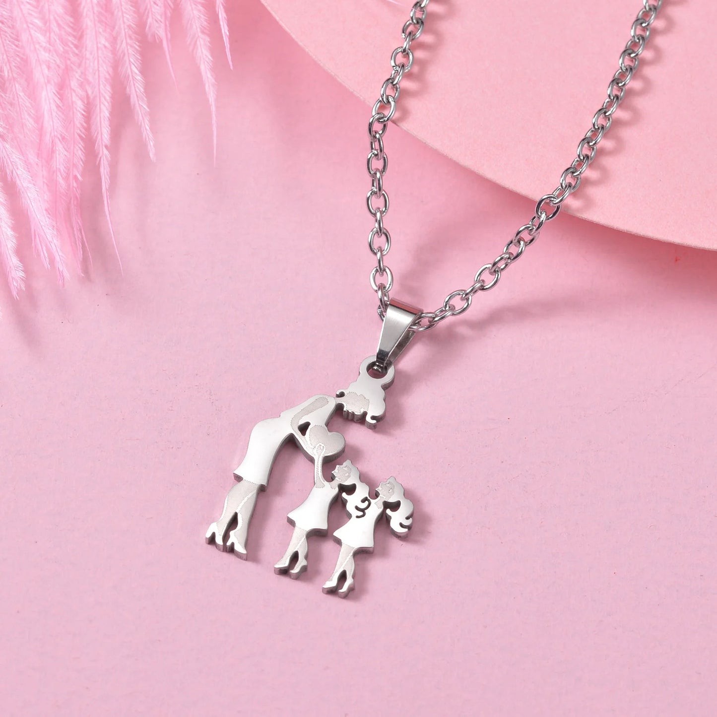 Collar de madre e hijos