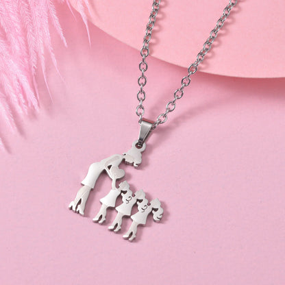 Collar de madre e hijos