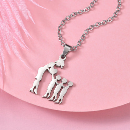 Collar de madre e hijos